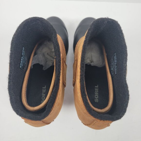 Sorel Medina II Women's Brown Black Waterproof Ankle Boots NL2086-010 US Size 7 - Picture 7 of 12